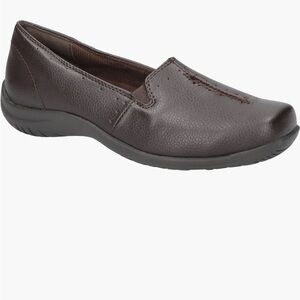 New Easy Street Sz 7.5 Women’s Brown Comfort Purpose Support Flats Shoes Ret $50